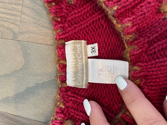 Haut en fin tricot à col cheminée - Rouge - Ladies | H&M CA