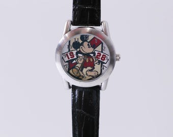 ミッキーマウスビンテージ時計 ミッキーマウス、1928年、腕時計、ディズニー、ヴィンテージ