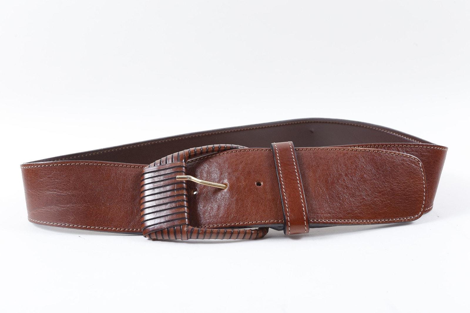 Vintage Axcess: Embossed belt Axcess Belt - Etsy main image 3