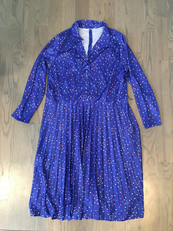 princess polly baby blue dress Priya Silk Spot Dress
