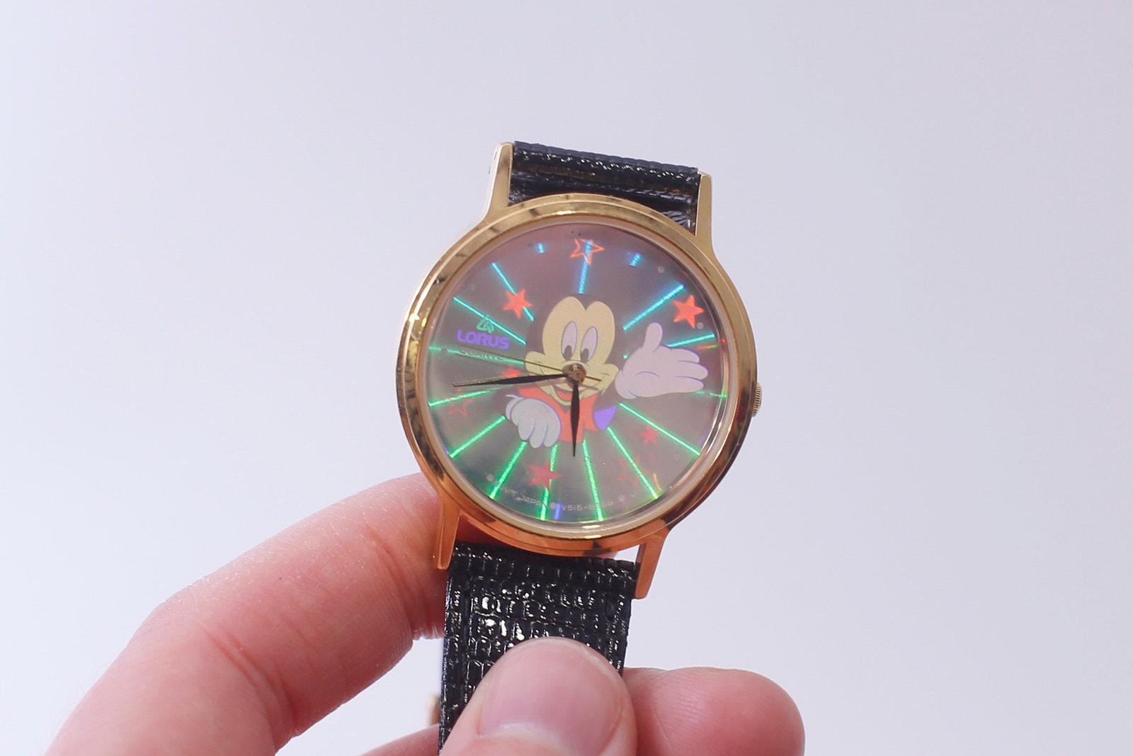 Vintage Mickey Mouse Watch Plastic - Etsy