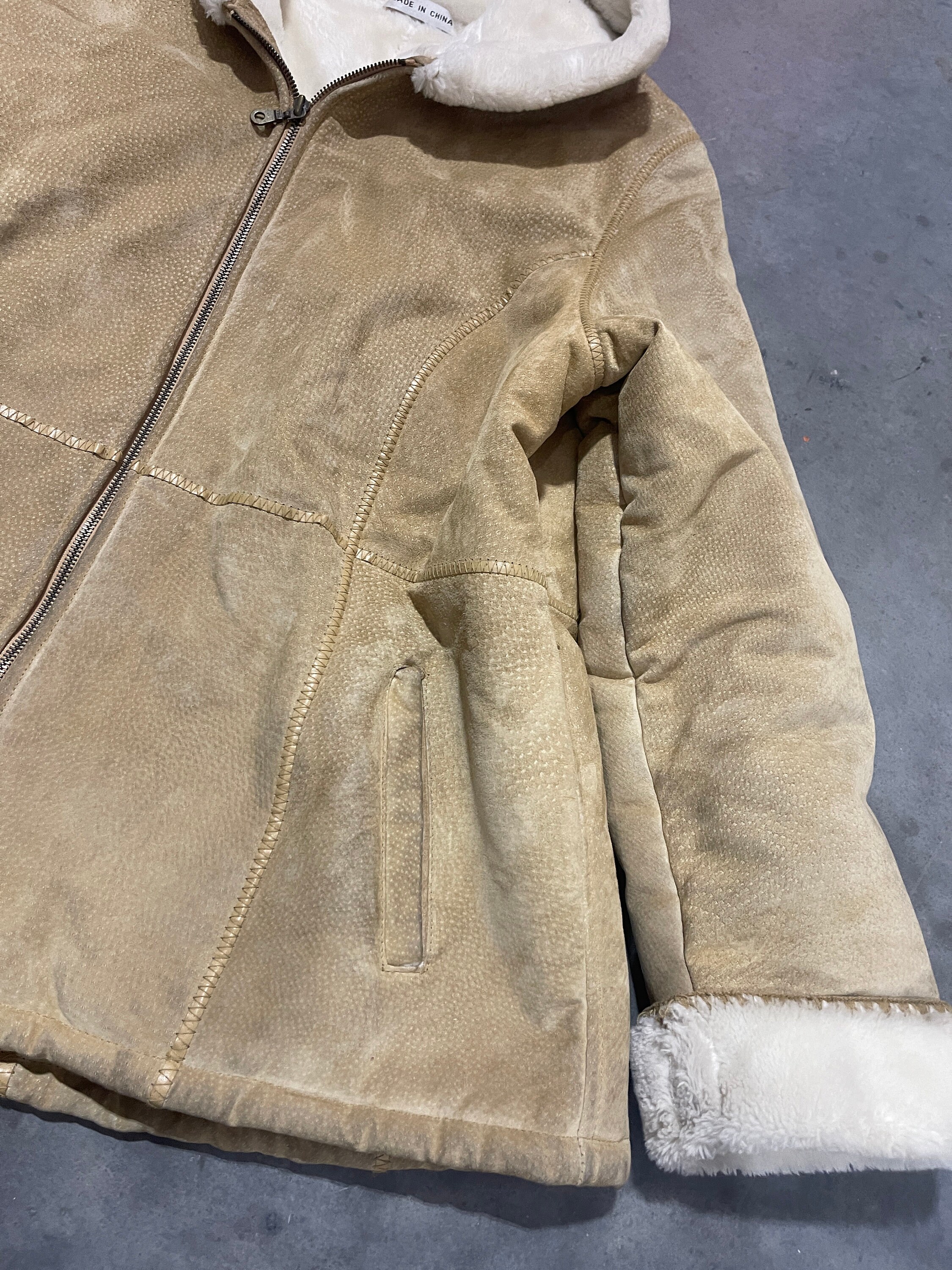 コート ROHE FW25 SUEDE COAT (41610132 204) Ojai Goat Suede Jacket – Iron & Resin