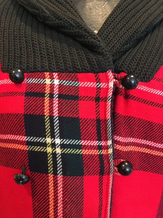 70s Red, Plaid, Tartan, Long Coat, Closed Neck, Long Wide Sleeve, Buttons, Winter, Warm, Fashion, Outfit, Vintage, 20-01-1153 - Etsy 70s Red, Plaid, Tartan, Long Coat, Closed Neck, Long Wide Sleeve, Buttons, Winter, Warm, Fashion, Outfit, Vintage, 20-01-1153 - Etsy
