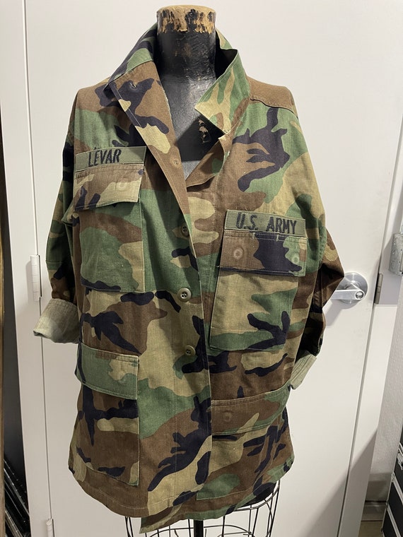 US Army, Camo Jacket, Military Jacket, Sword With Crossed Arrows
