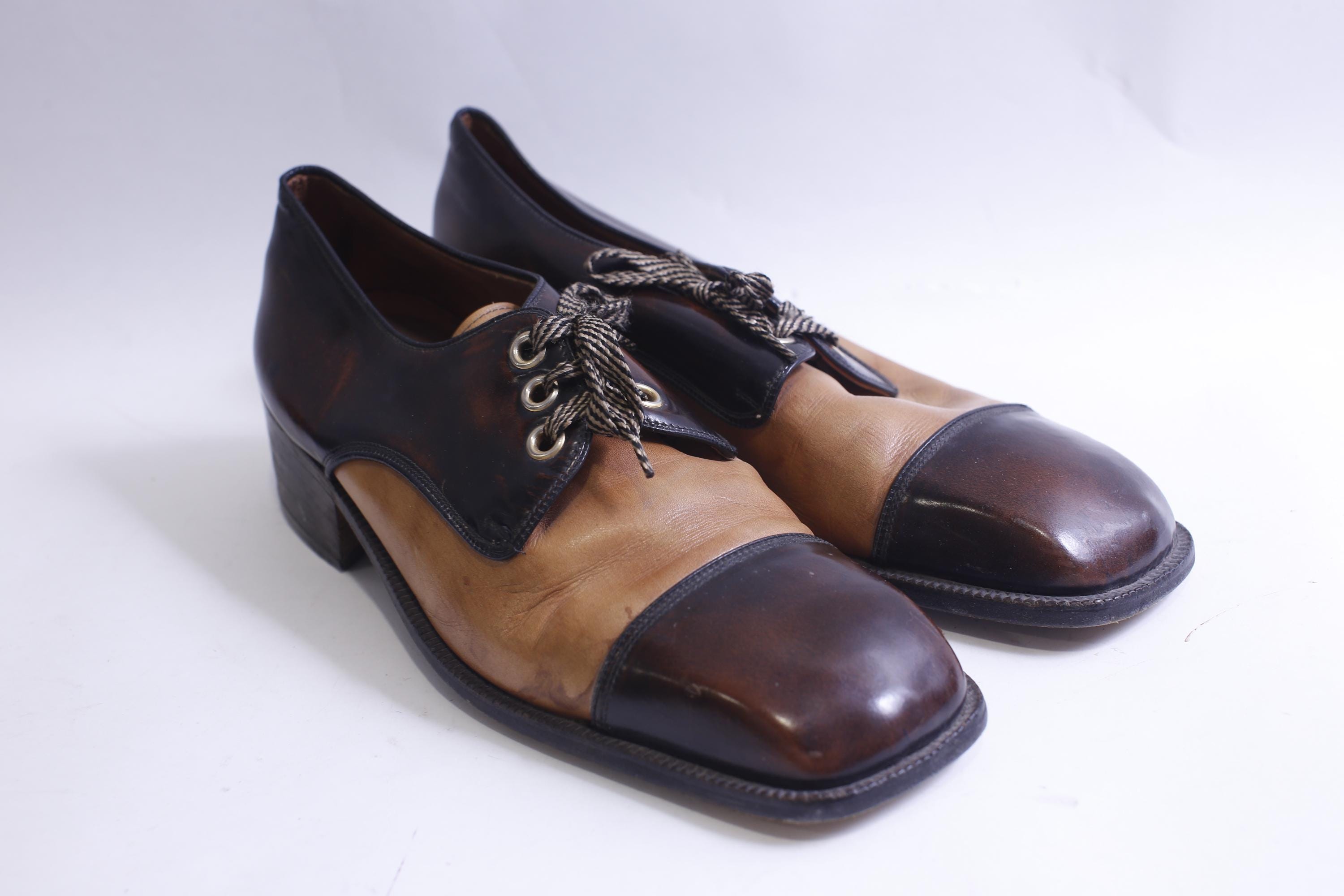 Vintage spectator shoes 10 - Etsy 日本