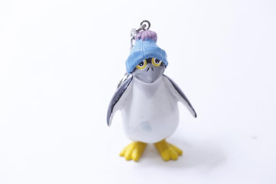 Seaworld, Pete the Penguin, 90s, Vintage, Keychain, Plastic, Key