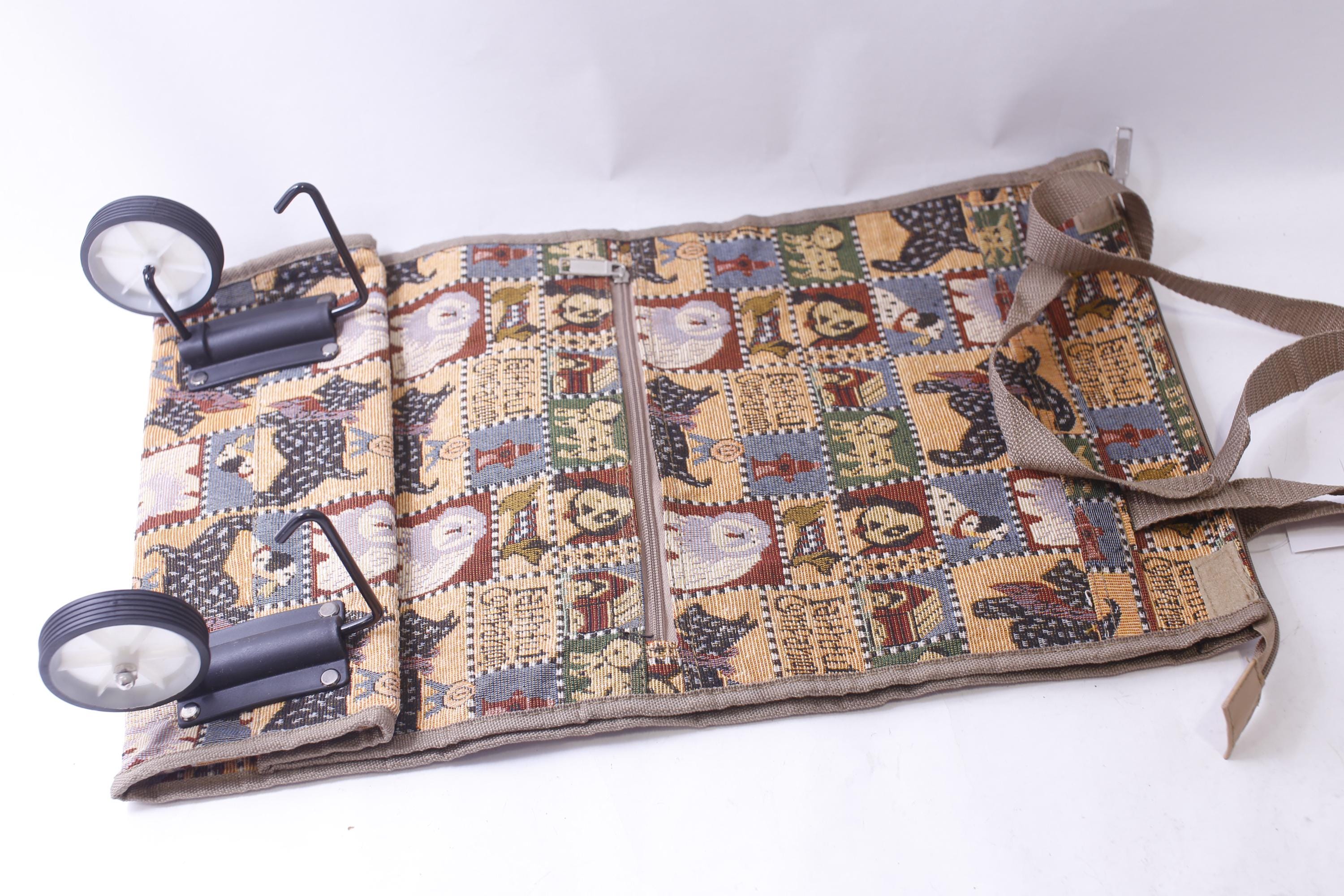 Faithful Companion, Rolling Tote Bag, Funny Dogs, Tapestry  display picture 2