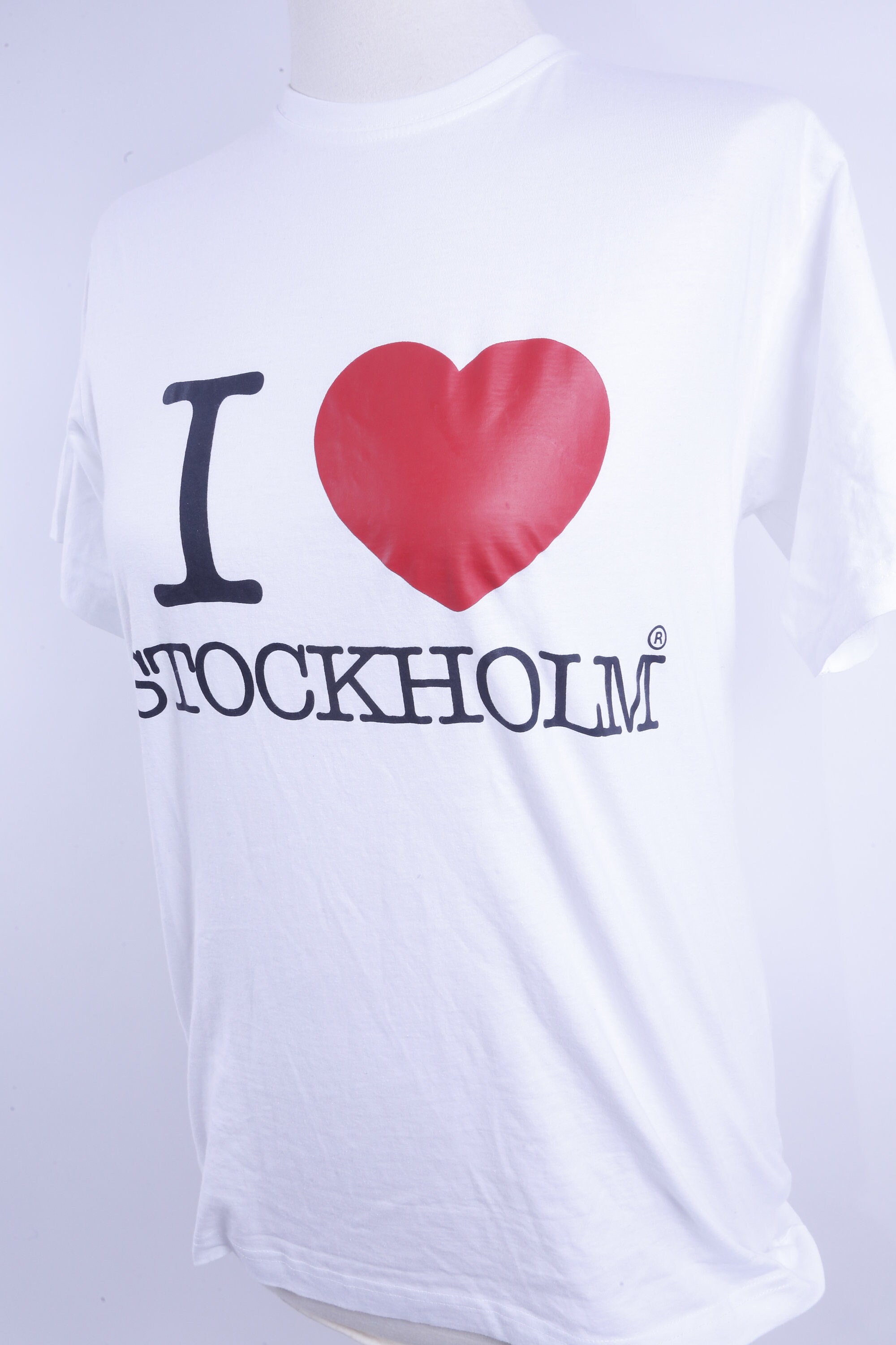 Wit t shirt rood hart sale