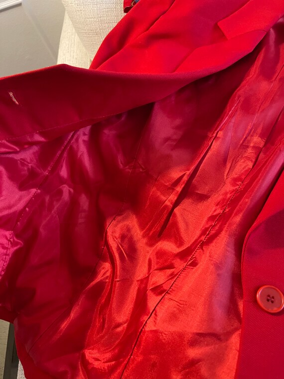 Pendleton, Red, Suit Jacket, Blazer, Long Sleeves… - image 7