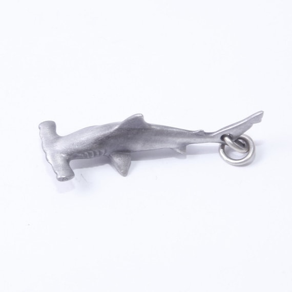 Hammerhead Shark, Pendant Fish, Silver, Keychain, Key Chain