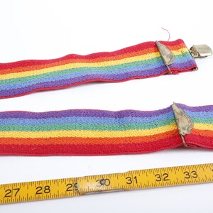 Rainbow, Colorful, Suspenders, Stripes, Clothes, Outfit, Vintage, LGBTQ, Gay, 20-01-568 image 4