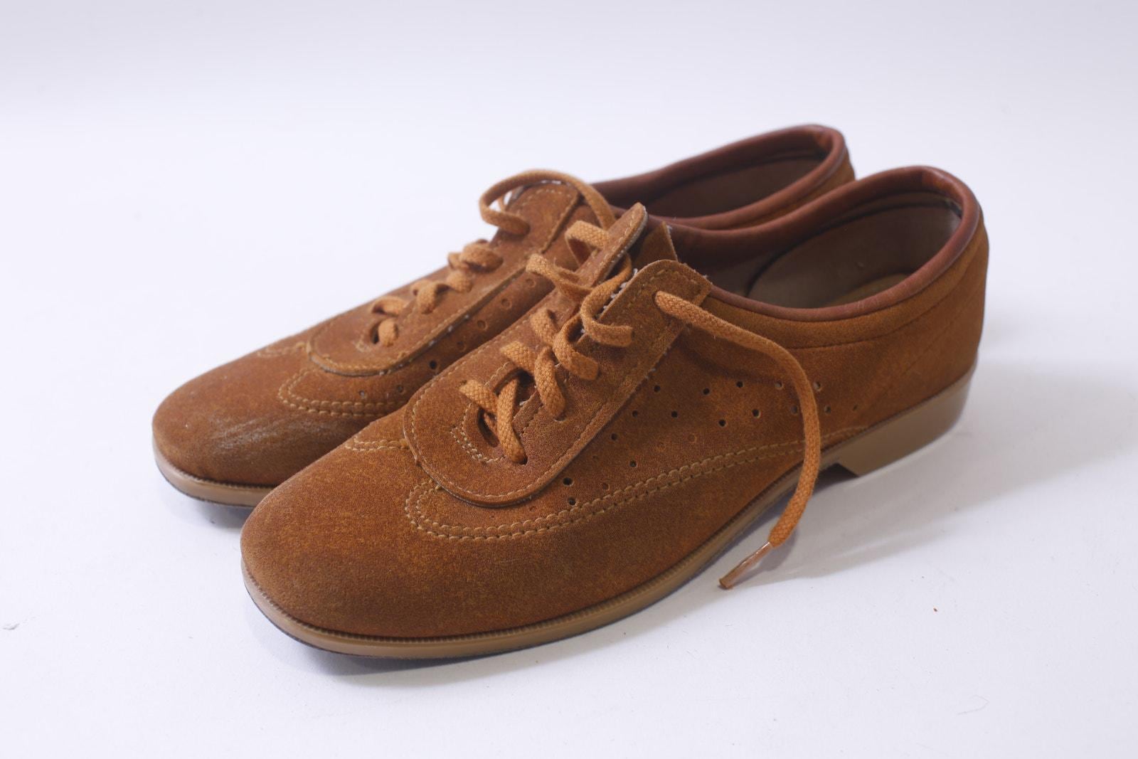 ビンテージ　AMF　ボウリングシューズ　レザー　靴 AMF】ビンテージ 70's ○スエード ボーリングシューズ○靴底の