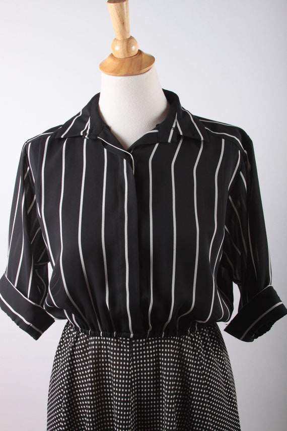 Black, Stripes and Polka Dots, Working Girl, Busi… - image 2