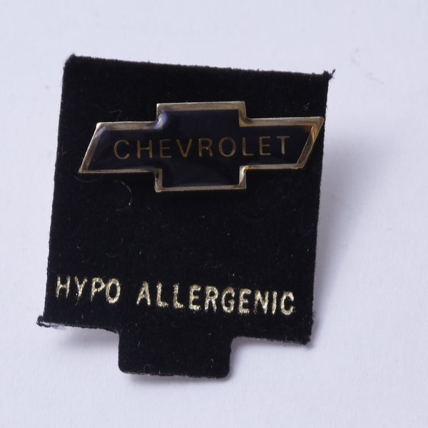 Chevrolet, Logo, Hypoallergenic, 1", Pin, Badge, Fashion, Jewelry, Clothing, Accessory, Outfit, Vintage, ~1039, ~ M-15-03