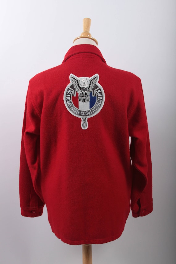 Boy Scouts of America Official Jacket, Red, Wool,