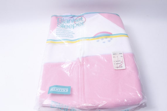 Sealed Baby Blanket Sleeper Mervyn s Size 4 35 38 Lbs 38 41 In