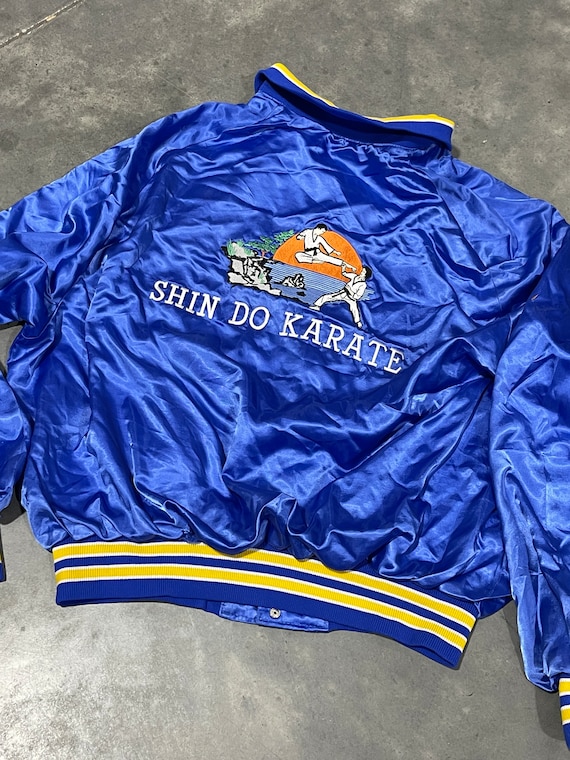 Shin Do Karate, Bomber Jacket, Blue, Sportswear, A