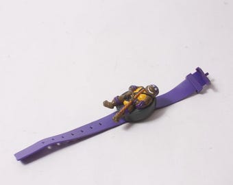 1989 TMNT Teenage Mutant Ninja Turtles Donatello-klocka ~ 260806-WH 528
