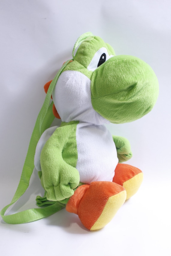 Super Mario Yoshi Dinosaur Backpack Green White Nintendo Video Game Character Kids Children s Soft Animal Figure 230826 GS 431 Etsy