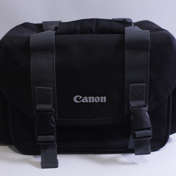 Canon, Digital Gadget Bag, Black, Camera Carry, Camera Case, Top Handle, Pockets, Photographer, Accessory, ~ 230601-GWB 359