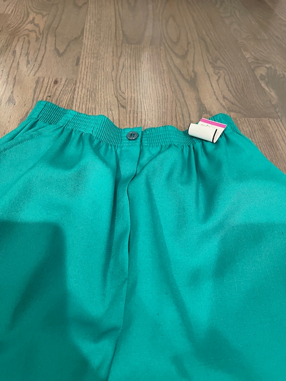 Pykettes, Blue-Green, Trousers, Pants, Elastic Wa… - image 2