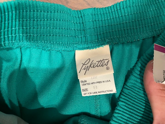 Pykettes, Blue-Green, Trousers, Pants, Elastic Wa… - image 3