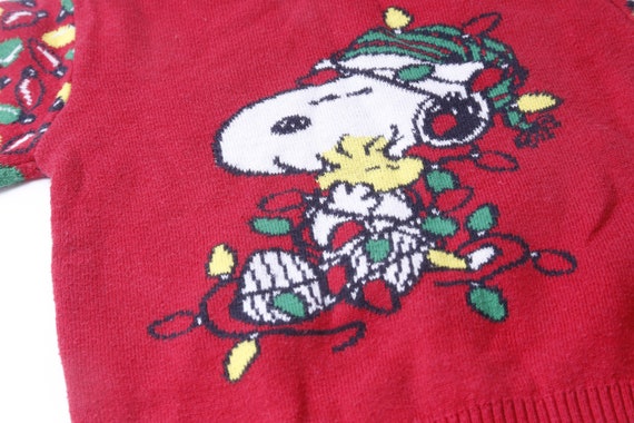 Peanuts, Snoopy, Christmas, Red, Lights, Baby, Pu… - image 2