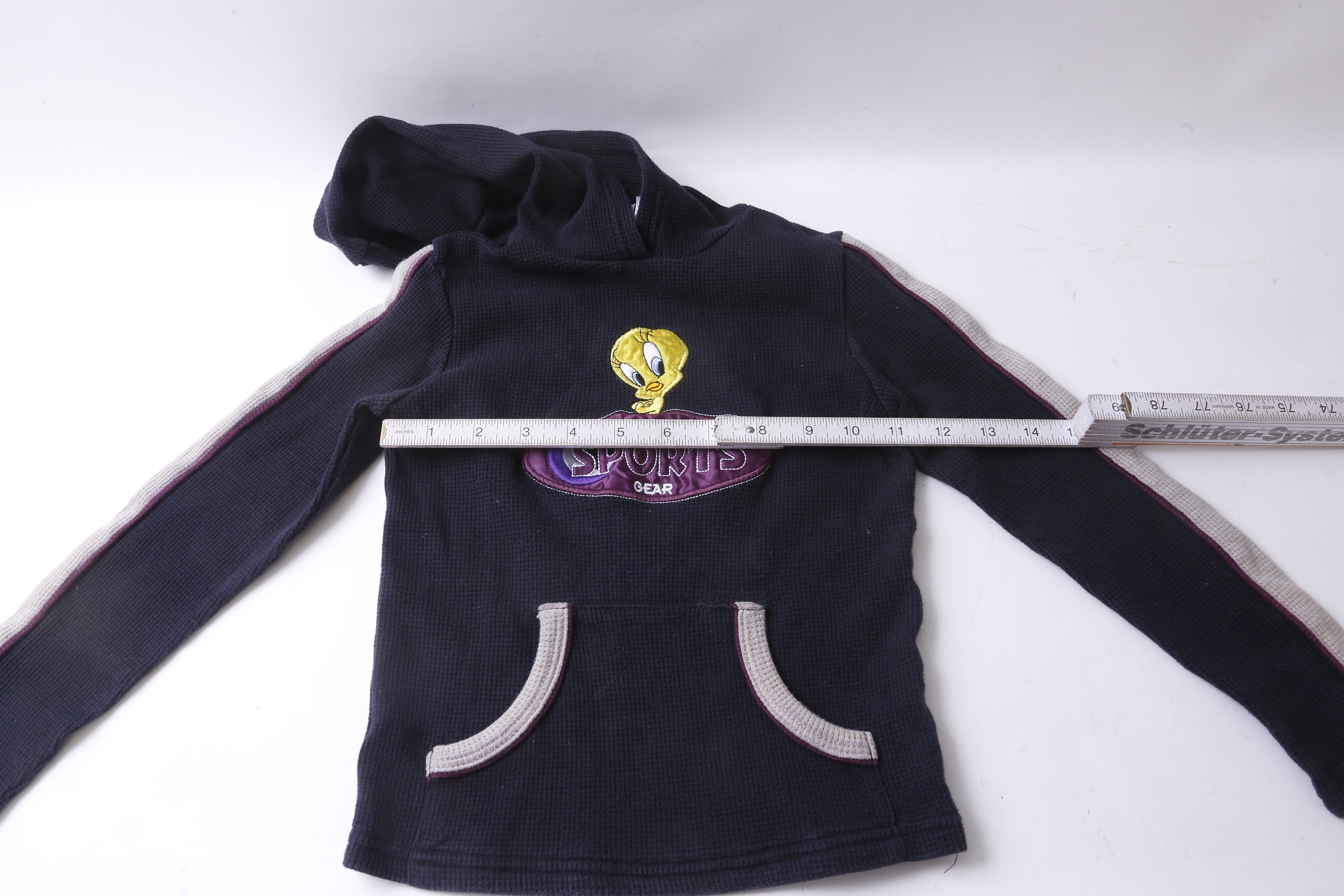 90's USA製　Looney Tunes Tweety sweat Vintage 90's Warner Bros. Looney Tunes Tweety Bird XL