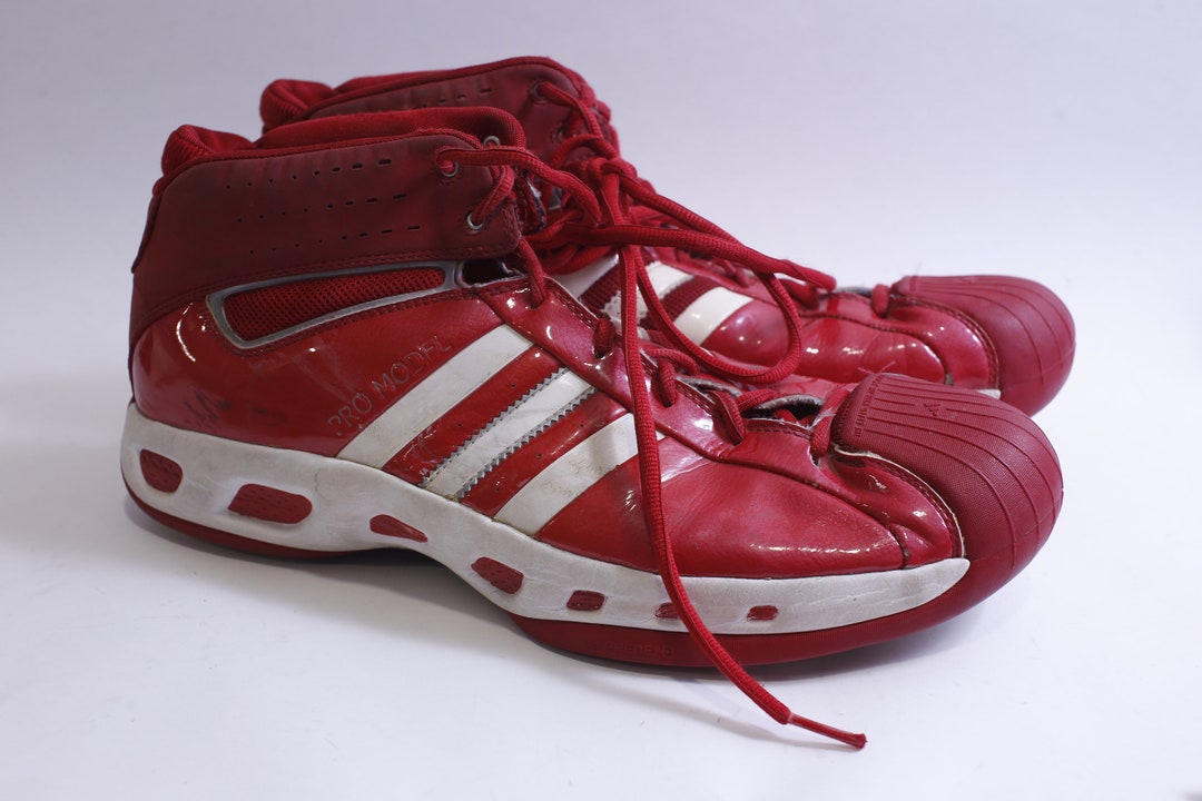 Adidas Pro Model Basketball Shoes Size 17 Used Condition - Etsy