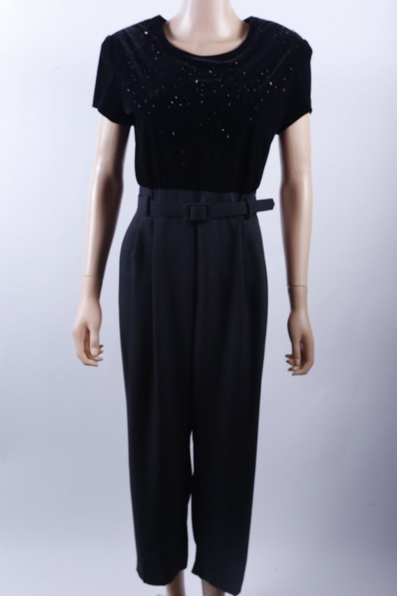 Black, Blouse, Jumper, One-Piece, Velvet Top, Dark