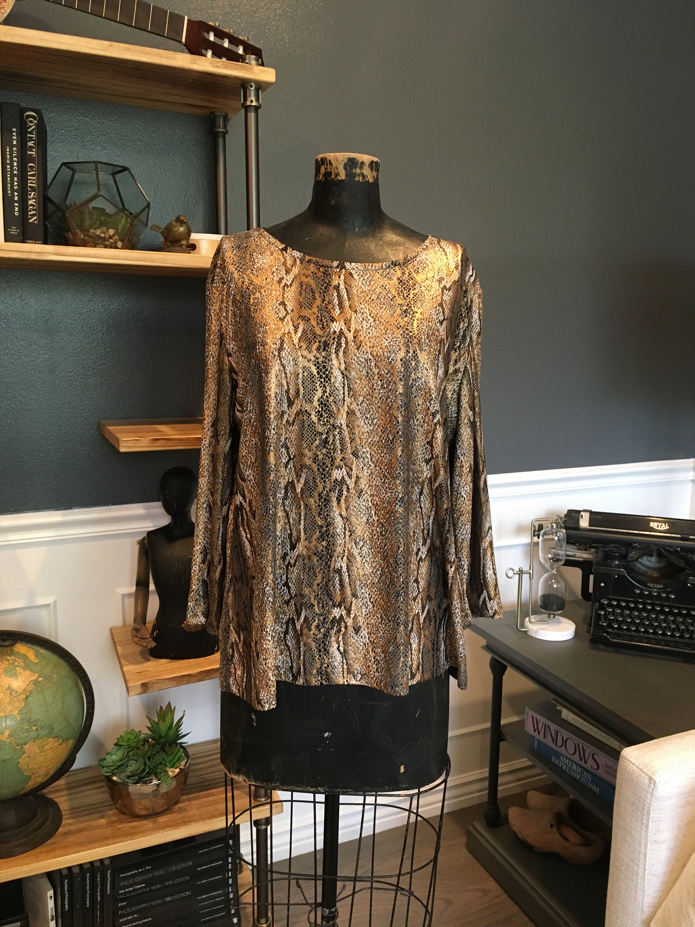 Python Blouse - Etsy Canada