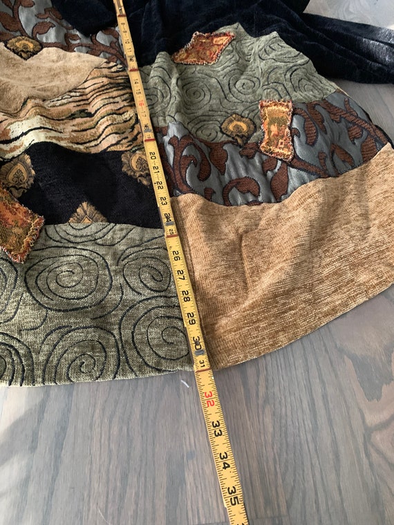 Carpet Jacket, by Julia Ku, Patchwork Texture, Fr… - image 8