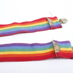 Rainbow, Colorful, Suspenders, Stripes, Clothes, Outfit, Vintage, LGBTQ, Gay, 20-01-568 image 3