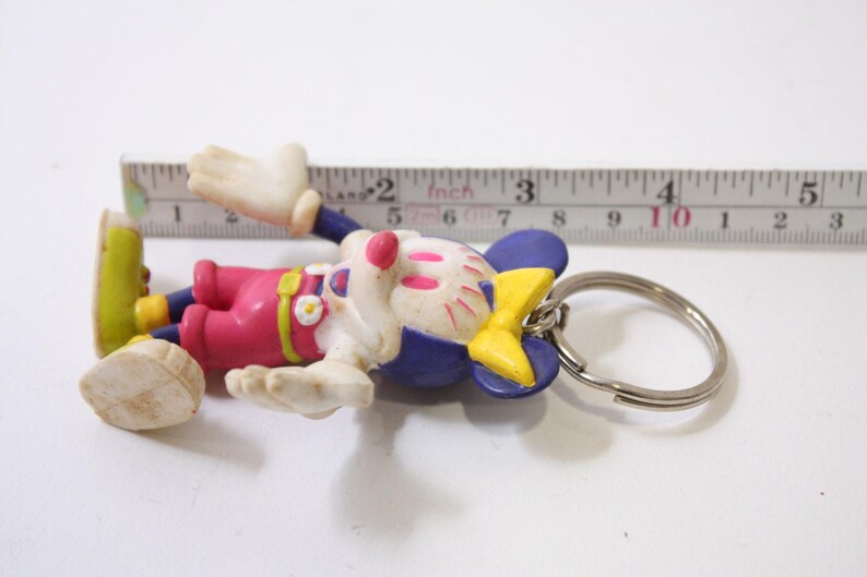 Disney, Minnie Mouse, Keychain, Key Ring, Vintage, Cartoon, Collectible, ~ 250507-WH 234 imagem 3