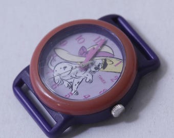 101匹わんちゃん時計 Limited edition 1990 年代の Timex Indiglo 101 匹わんちゃん腕時計 - ヴィンテージ