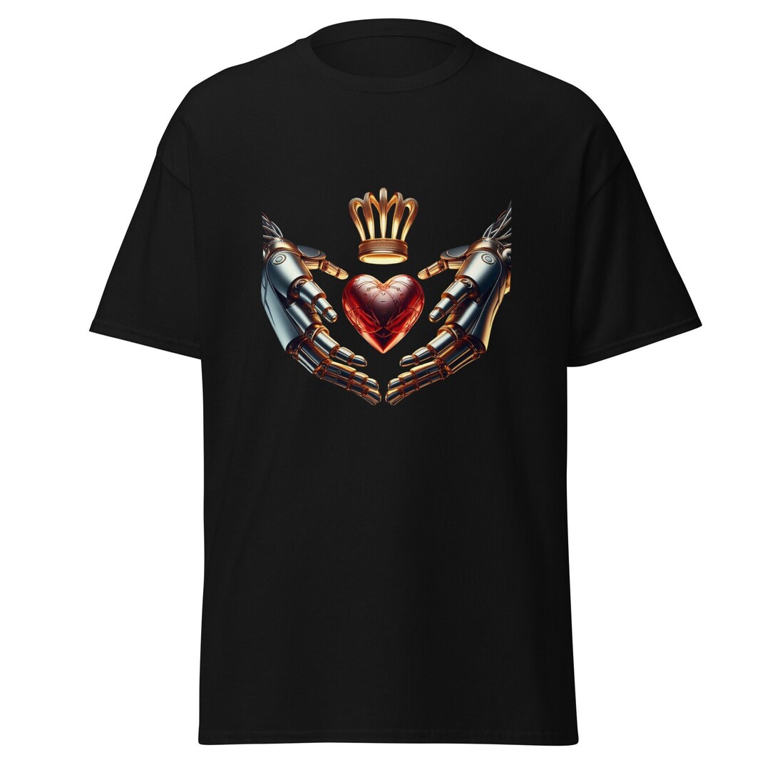 Camou Big Heart With Red Emblem Tee Men