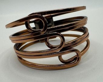Vintage Statement MCM Mid Century Renoir Copper Basketweave Belt Renoir Copper Belt | eBay main image 2