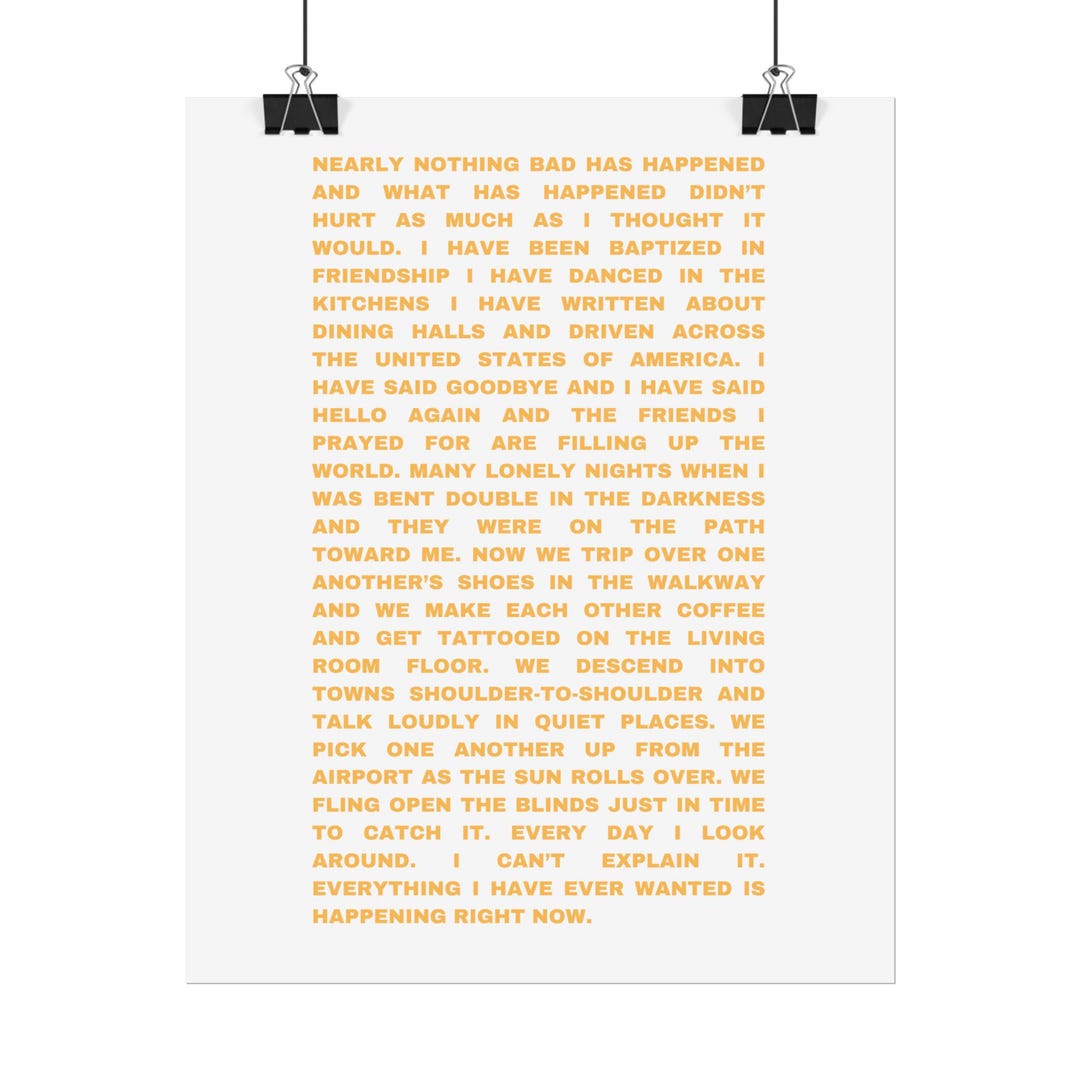 Everthing Poster EVERYTHING Poster - Etsy