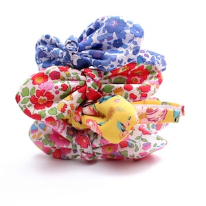 Top Knot Alice Band - Festival Head Band - Floral Bow Headband - Liberty Print Hair Band -  Liberty Hair Bow - Hair accessories
