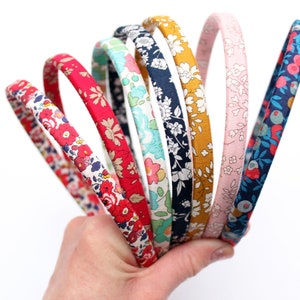 Liberty Print Alice Band - Girls Hair Bow - Liberty Print Bow -  Baby Bow - Gift for girls - Tana Lawn Hair Accessories