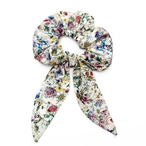 Liberty Print Scrunchie - Boho Ladies Hair Tie - Girls Scrunchies - Hair Scarf - Liberty Hairband - Girls Hair Accessories