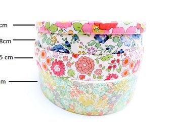 Liberty Print Alice Band - Pink Floral Headband - Girls Hair Band -  Liberty Hair Bow - Hair accessories