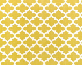 Premier Prints Fulton in Saffron Yellow 7 oz Cotton Home Decor fabric, 1 yard