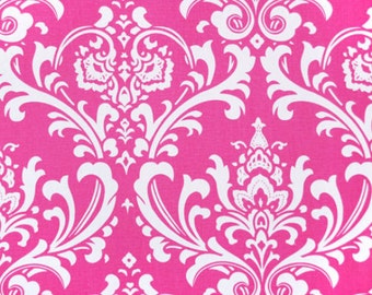 Premier Prints Ozbourne in Candy Pink Home Decor fabric, 1 yard 7 oz Cotton