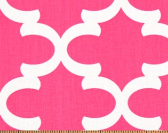 Premier Prints Fynn in Candy Pink Home Decor fabric, 7 oz Fabric 1 yard