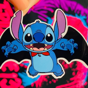 Vampire Stitch Halloween Sticker