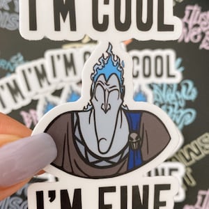 Disney Villain Hades Sticker