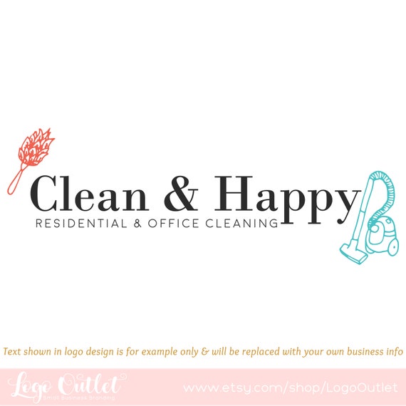 Cleaning Premade Logo Includes Files for Web and Print Watermarks Perfect  for Housekeeper, Cleaning Service, Housecleaning Much More -  Canada