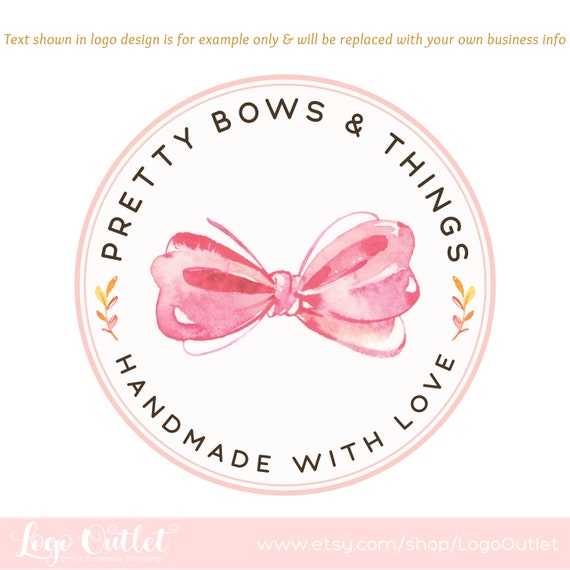 Hair Bow Logo Design
