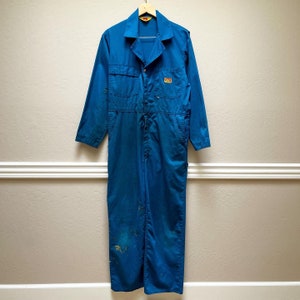 Ben Davis union made vintage coverall paint grease